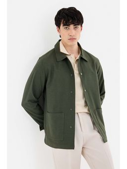 Snitch - Olive Solid Regular Jacket