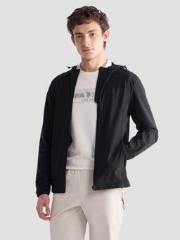 U.S. POLO ASSN. - Black Solid Slim Jacket
