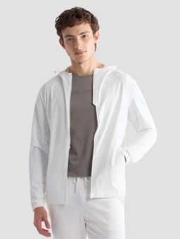 U.S. POLO ASSN. - White Solid Slim Jacket