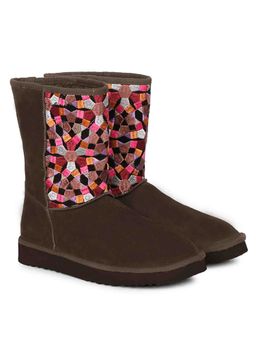 Saint G - Benito Brown Suede Snug Boots