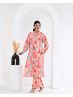 CHHAAP TILAK - Pink Bliss Co-Ord Set
