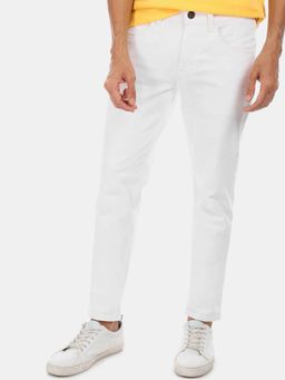 U.S. Polo Assn. Denim Co. - Slim White Tapered Fit Stretch Jeans