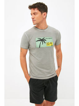 Trendyol - Man Off White T-Shirt