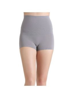 Zivame - Everyday Shaping Cotton Midwaist Seamless Boyshort Panty - Grey (XL)