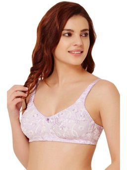 Zivame - Rosaline Zivame Non Stretch High Support Full Coverage Bra - Lavender