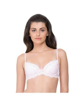 Zivame - Dual Tone Gentle Smooth Pushup Bra - Pink n Ivory