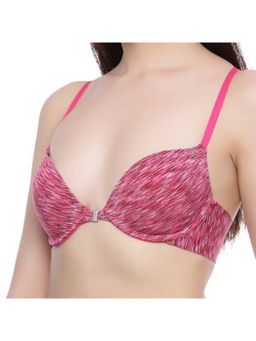 Zivame - Watch Your Back Front Open Gentle Pushup Bra-Pink