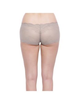 Zivame - Super Soft Lace Kissed Boy-Short Brief-Pink