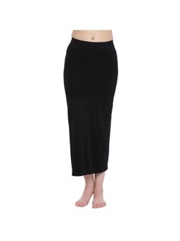 Zivame - Mermaid Rear Shaping Saree Skirt- Black