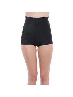 Zivame - Seamless Body Sculpting High Rise Waist Cinching Flawless Shaping Brief- Black