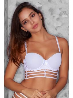 Zivame - Medium Coverage Padded Moulded Bra- White
