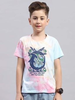 Monte Carlo - Multi-Color Printed Regular Fit T-Shirt