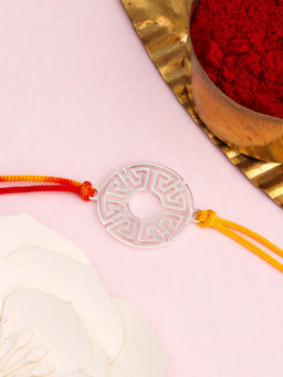 GIVA - Sterling Silver Classic Mandala Rakhi