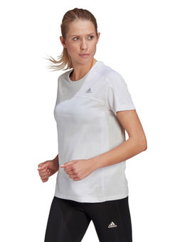 adidas - Heat Rdy Tee White Running T-shirts