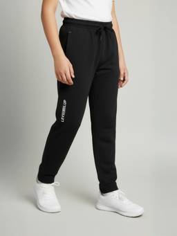 URBANBOYS CLUB - Light Grey Cotton Mid-Rise Track Pant