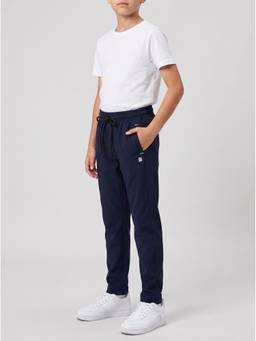URBANBOYS CLUB - Light Grey Cotton Mid-Rise Track Pant