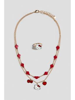 H&M - Girls Red 2-Piece Jewellery Set