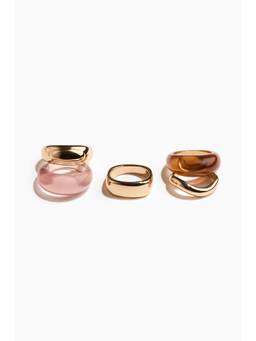 H&M - Women Multi-Color 5-Pack Rings
