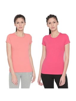 Bodycare - Bodyactive Pack Of 2 Women'S Tshirt - Multi-Color