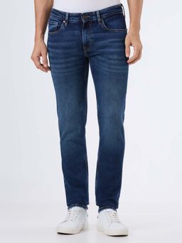 Pepe Jeans - Men Blue Mid Rise Slim Fit Jeans