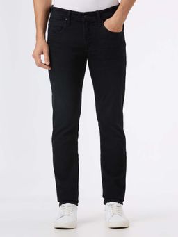 Pepe Jeans - Men Black Mid Rise Slim Fit Jeans