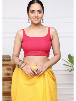 Sutra Art of Clothing - Basic Rani Plain Stitched Blouse