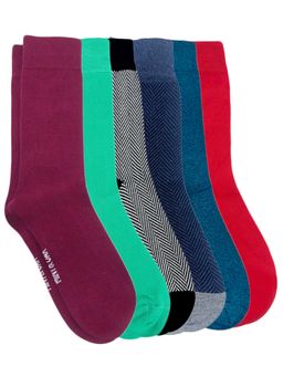 Mint & Oak - Men Splash of Fun Socks (Pack of 6)
