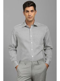 Louis Philippe - Men Multi-Color Print Full Sleeves Shirt