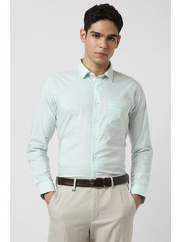 Van Heusen - Men Green Full Sleeves Shirt
