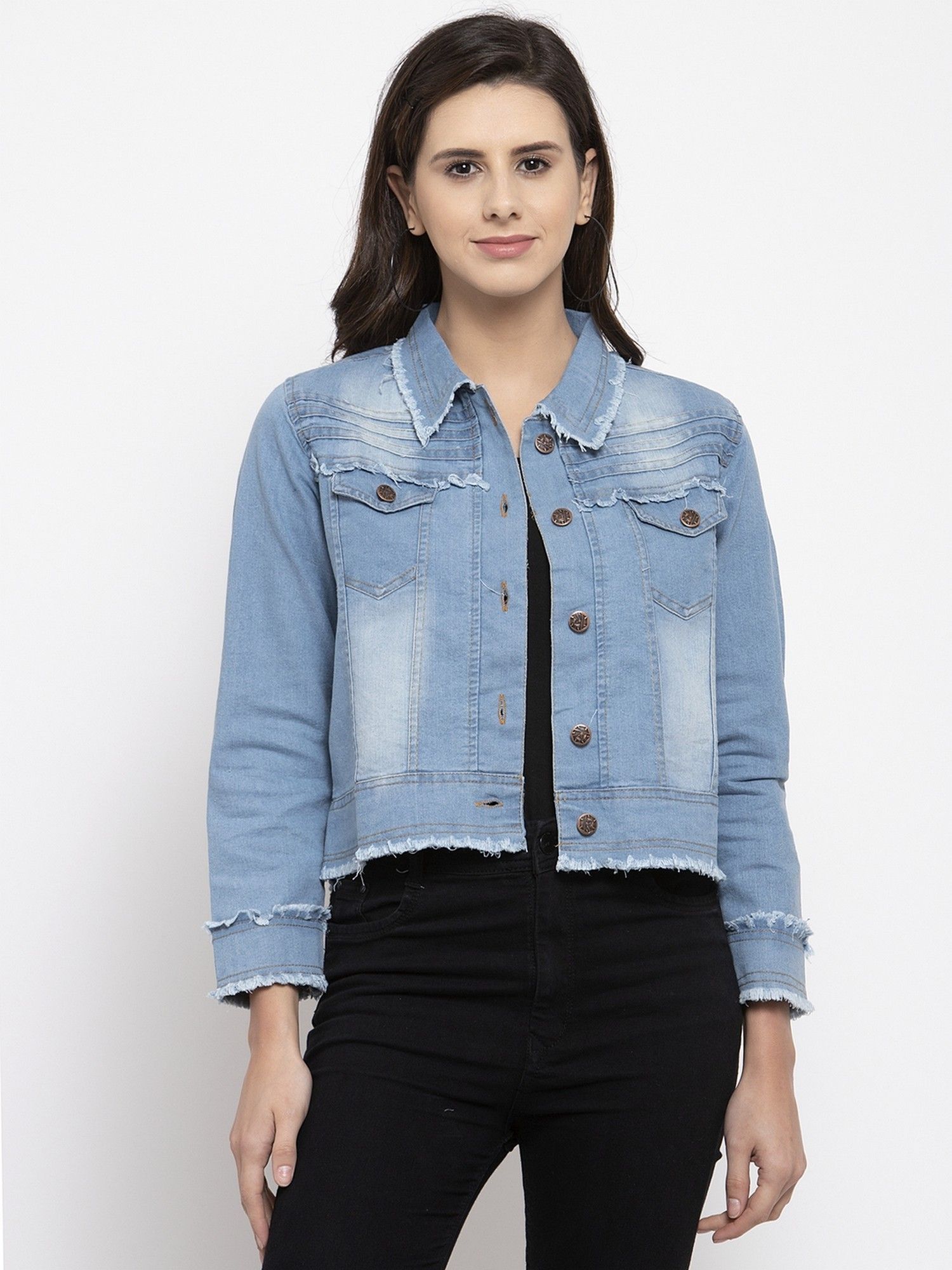 voxati Womens Denim Jacket Blue-picture-32