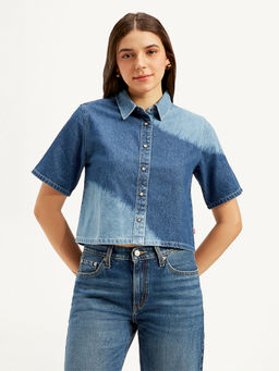 Levi's - Women's Floral Spread Collar Shirt