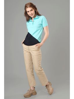 NEOFAA - Exclusive Arctic Polo T-Shirt for Women - Blue