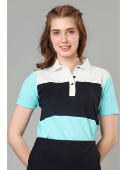 NEOFAA - Exclusive Arctic Polo T-Shirt for Women - Blue