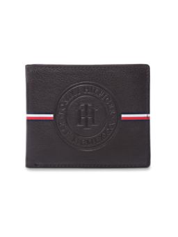 Tommy Hilfiger - Men Brown Alsek Global Coin Leather Wallet