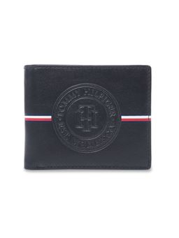 Tommy Hilfiger - Men Black Alsek Multicard Leather Wallet