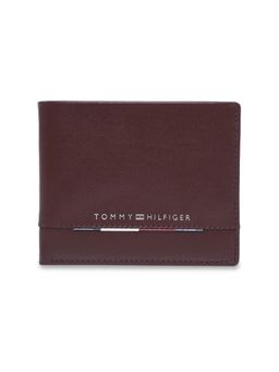Tommy Hilfiger - Men Brown Ankwe Global Coin Leather Wallet