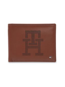 Tommy Hilfiger - Men Tan Cautin Passcase Leather Wallet