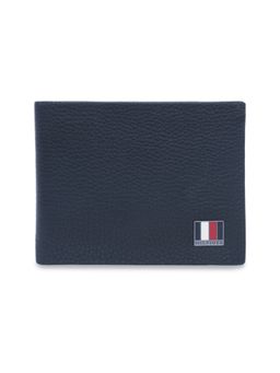Tommy Hilfiger - Men Black Mawenzi Slimfold Passcase Leather Wallet