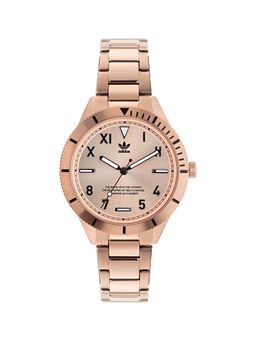 adidas Originals - Edition Three Small Unisex Rose Gold-Tone 36 Mm Dial Analog Watch - Aofh22063 (M)