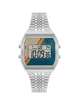 adidas Originals - Digital Two Unisex Multicolor 36 Mm Dial Digital Watch - Aost23556 (M)