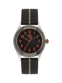 adidas Originals - Code Four Unisex Black 42 Mm Dial Analog Watch - Aosy22522 (M)