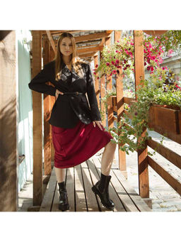 Saint G - Jessica Metal Studded High Ankle Leather Chelsea Boots