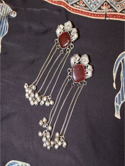 Spring Soul - Boho Earrings In Red