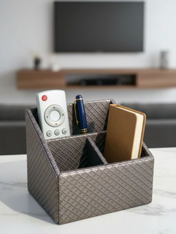 Mason Home - Braided Remote Holder Grey