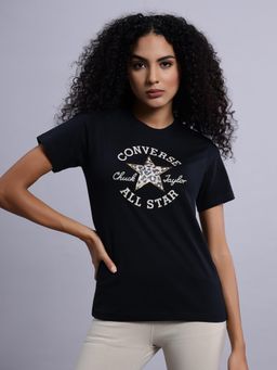 Converse - Women Leopard Chuck Taylor Patch T-Shirt