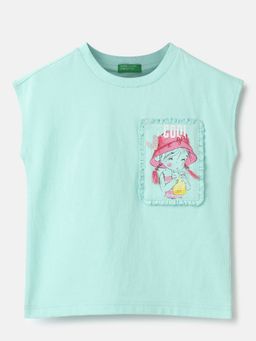 United Colors of Benetton - Regular Fit Round Neck Solid T-Shirt