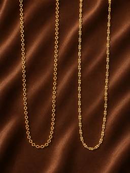 Zeraki Jewels - Elara and Auric Neck chain (Pack of 2)