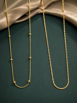 Zeraki Jewels - Etsy and Rise Neck chain (Pack of 2)