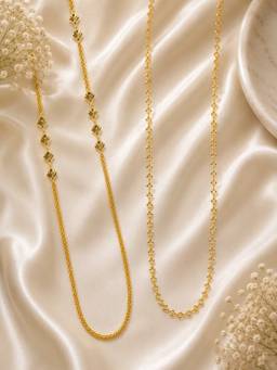 Zeraki Jewels - Fia and Elara Neck chain (Pack of 2)