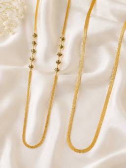 Zeraki Jewels - Fia and Harmony Neck chain (Pack of 2)